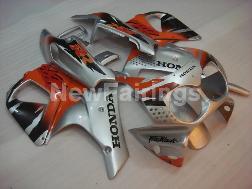 Silver and Orange Factory Style - CBR 900 RR 92-93 Fairing