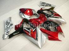 Load image into Gallery viewer, Silver Wine Red and Black Factory Style - GSX - R1000 07