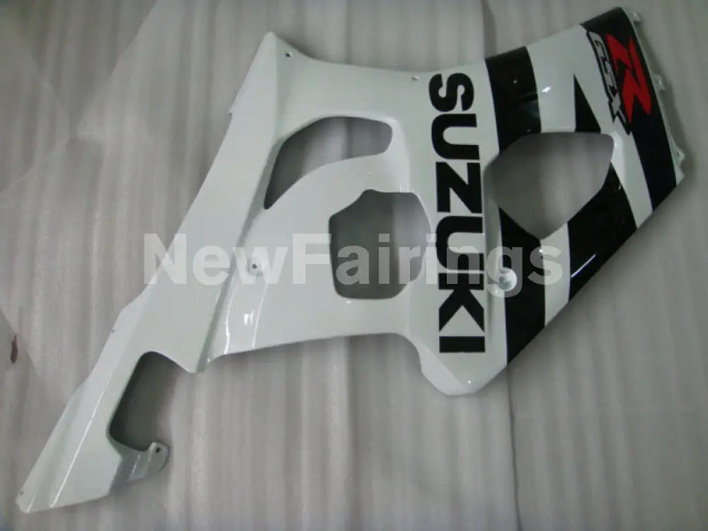 White and Black Factory Style - GSX - R1000 03 - 04 Fairing