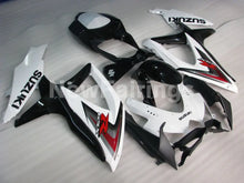 Load image into Gallery viewer, White and Black Factory Style - GSX-R600 08-10 Fairing Kit