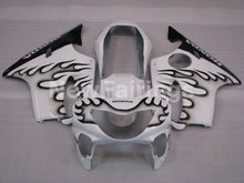Load image into Gallery viewer, White and Black Flame - CBR600 F4 99-00 Fairing Kit -