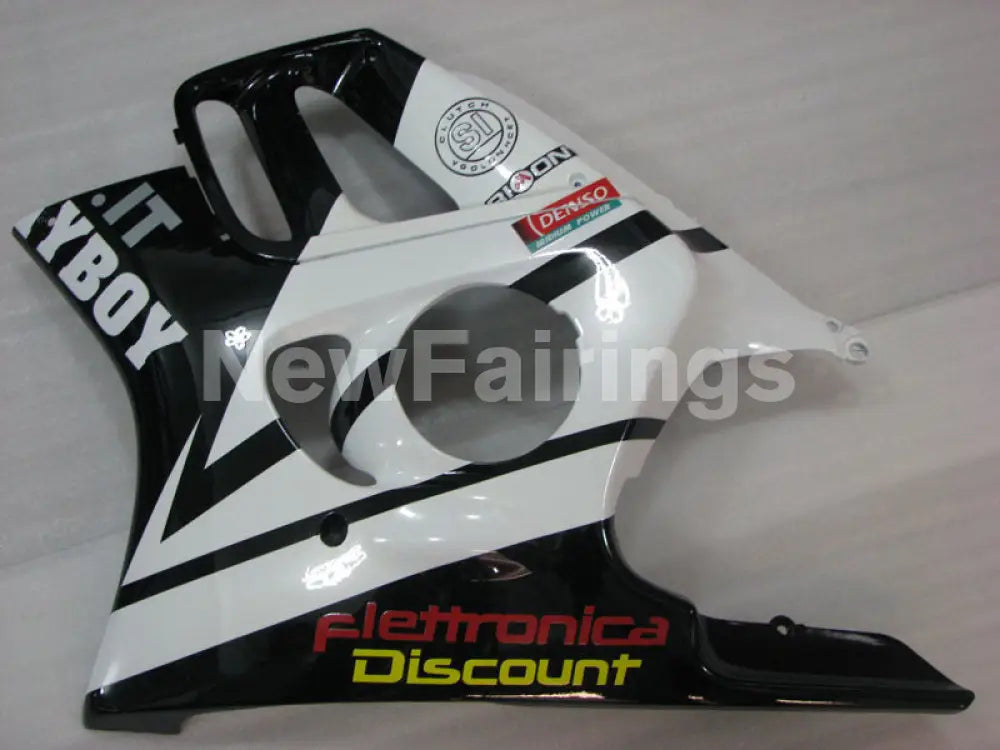 White and Black PlayBoy - CBR600 F3 97-98 Fairing Kit -