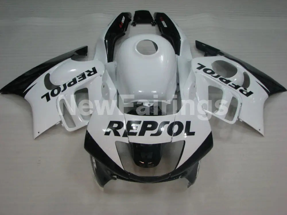 White and Black Repsol - CBR600 F3 95-96 Fairing Kit -