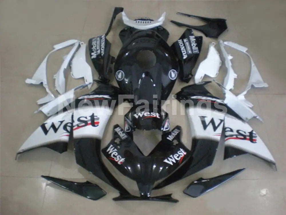 White and Black West - CBR1000RR 12-16 Fairing Kit -