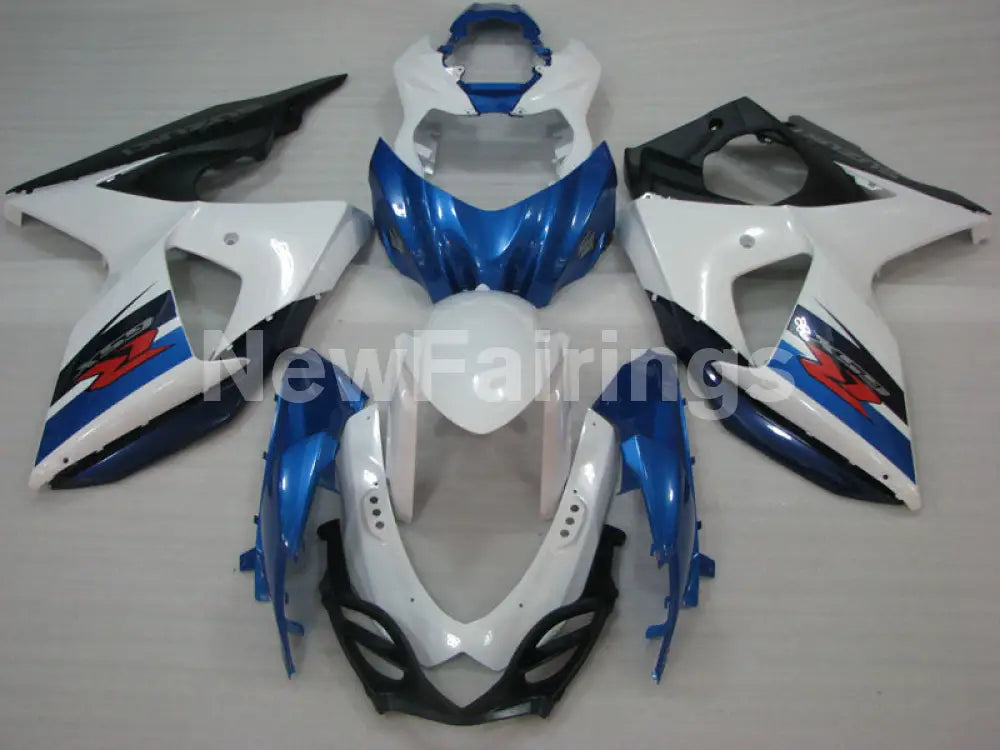 White and Blue Black Factory Style - GSX - R1000 09 - 16