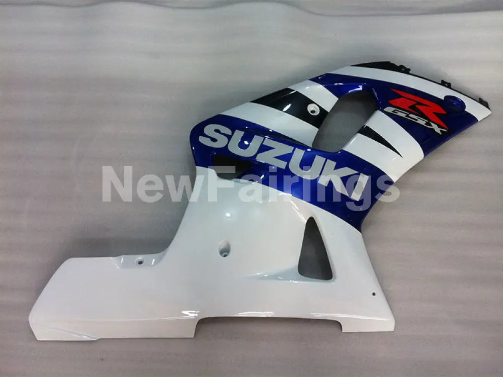 White and Blue Black Factory Style - GSX-R750 00-03 Fairing