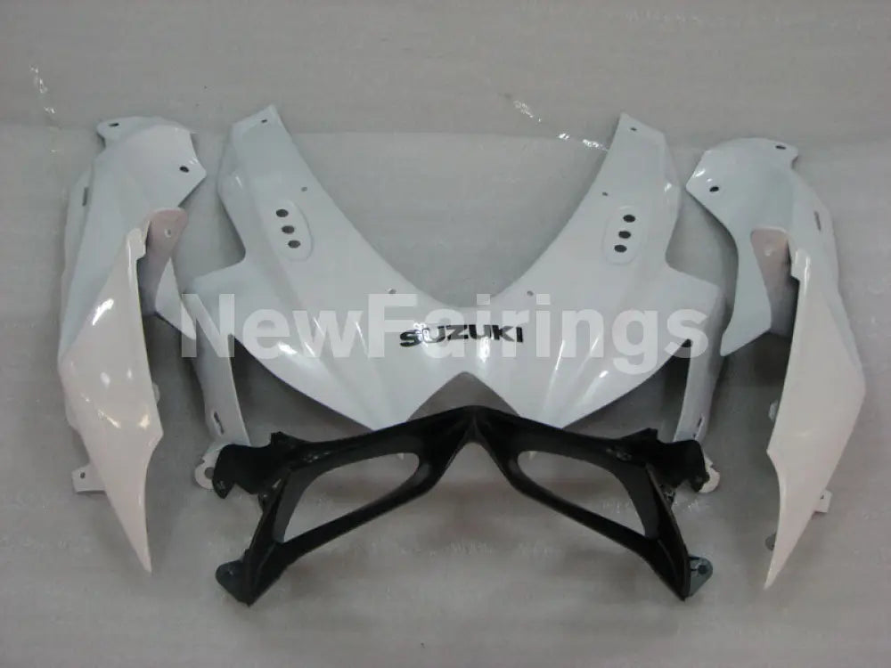 White and Blue Black Factory Style - GSX-R750 08-10 Fairing