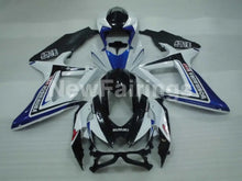 Load image into Gallery viewer, White and Blue Black Yoshimura - GSX-R600 08-10 Fairing Kit