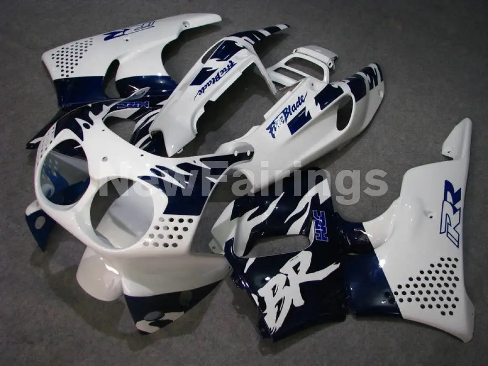 White and Blue Factory Style - CBR 900 RR 92-93 Fairing Kit
