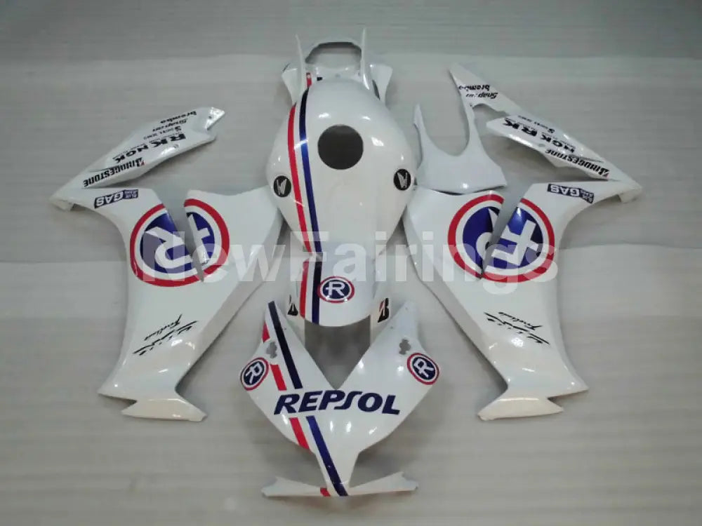 White and Blue Repsol - CBR1000RR 12-16 Fairing Kit -