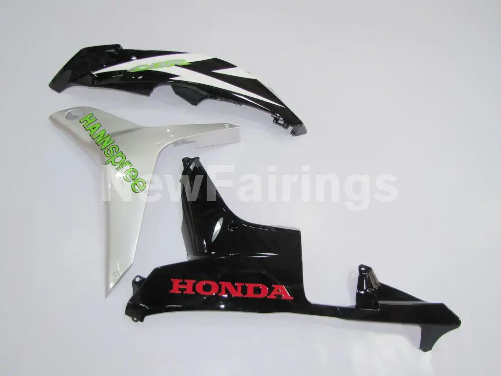White and Green Black Factory Style - CBR600RR 07-08 Fairing
