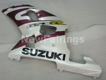 Load image into Gallery viewer, White and Purple Red Factory Style - GSX-R750 00-03 Fairing