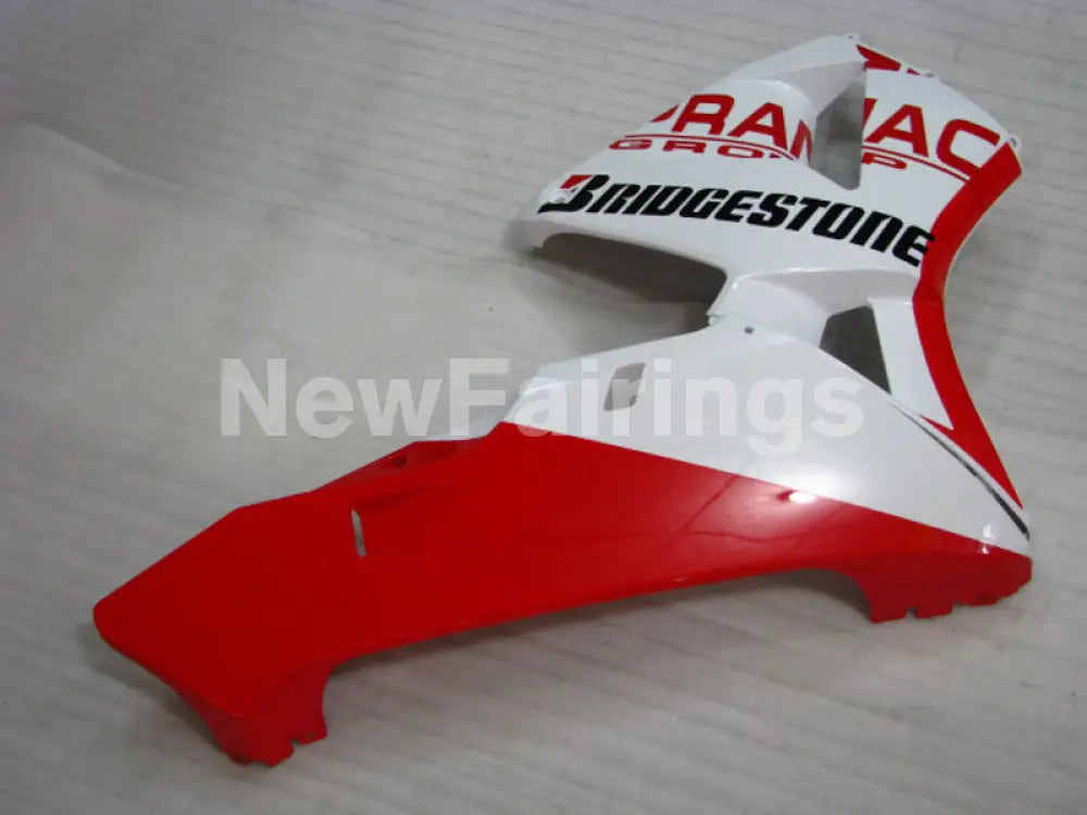 White and Red PRAMAC - CBR600RR 03-04 Fairing Kit - Vehicles