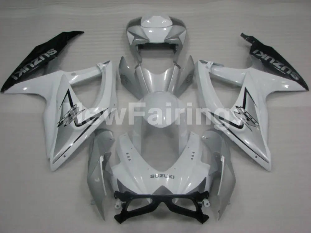 White and Silver Black Factory Style - GSX-R750 08-10