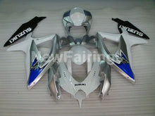 Load image into Gallery viewer, White and Silver Blue Factory Style - GSX-R600 08-10