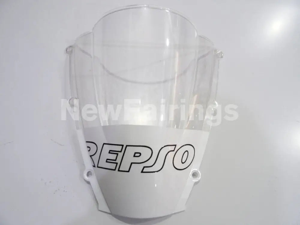 White and Silver Repsol - CBR600RR 03-04 Fairing Kit -