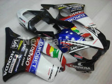 Load image into Gallery viewer, White and Black Blue Lee - CBR600 F4i 01-03 Fairing Kit -