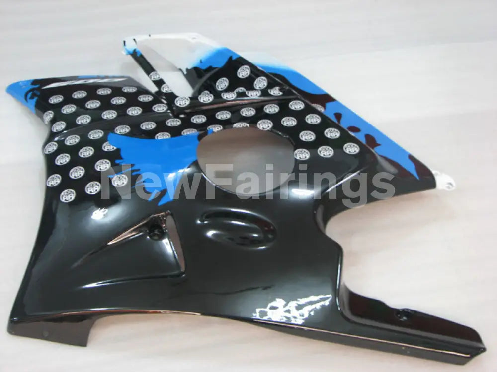 White and Black Blue Motorcycle - CBR600 F2 91-94 Fairing