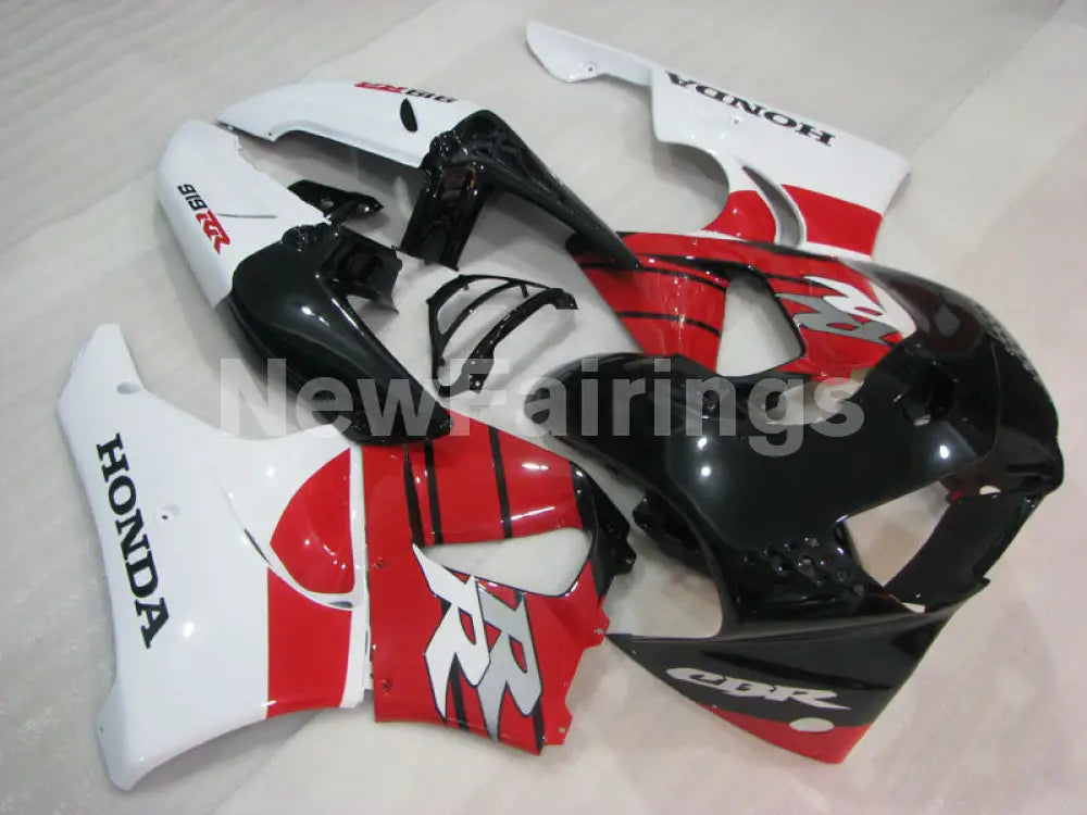 White and Red Black Factory Style - CBR 919 RR 98-99 Fairing
