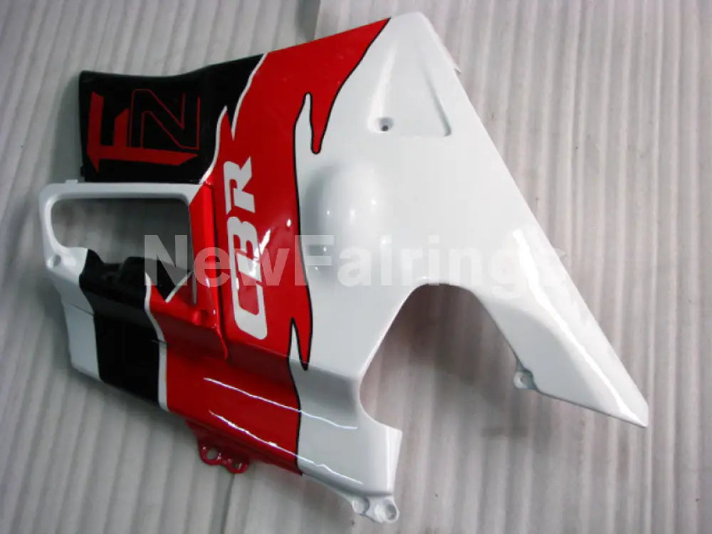 Red and White Black Factory Style - CBR600 F2 91-94 Fairing