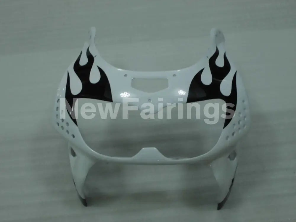 White and Black Flame - CBR 900 RR 94-95 Fairing Kit -