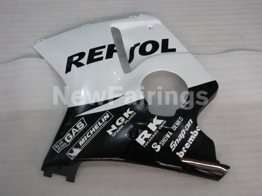 White and Black Repsol - CBR 1100 XX 96-07 Fairing Kit -