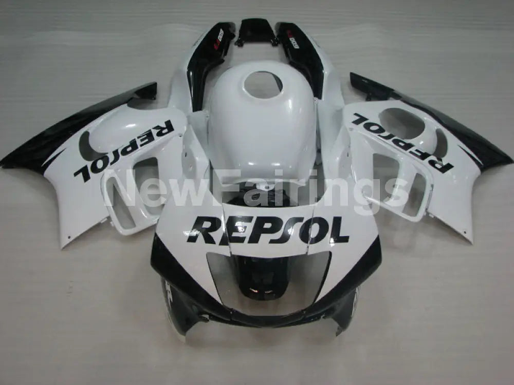 White and Black Repsol - CBR600 F3 97-98 Fairing Kit -