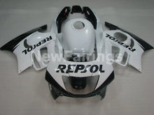Load image into Gallery viewer, White and Black Repsol - CBR600 F3 97-98 Fairing Kit -