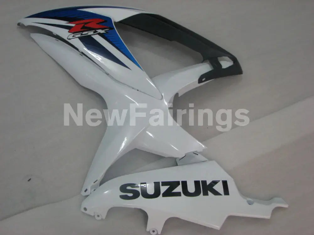 White Blue and Black Factory Style - GSX-R600 08-10 Fairing