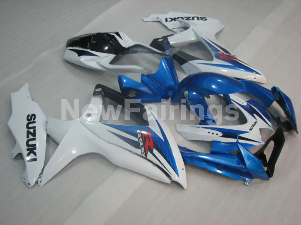 White Blue and Black Factory Style - GSX-R750 08-10 Fairing