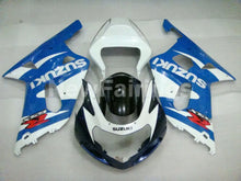 Load image into Gallery viewer, White Blue Black Factory Style - GSX-R600 01-03 Fairing Kit