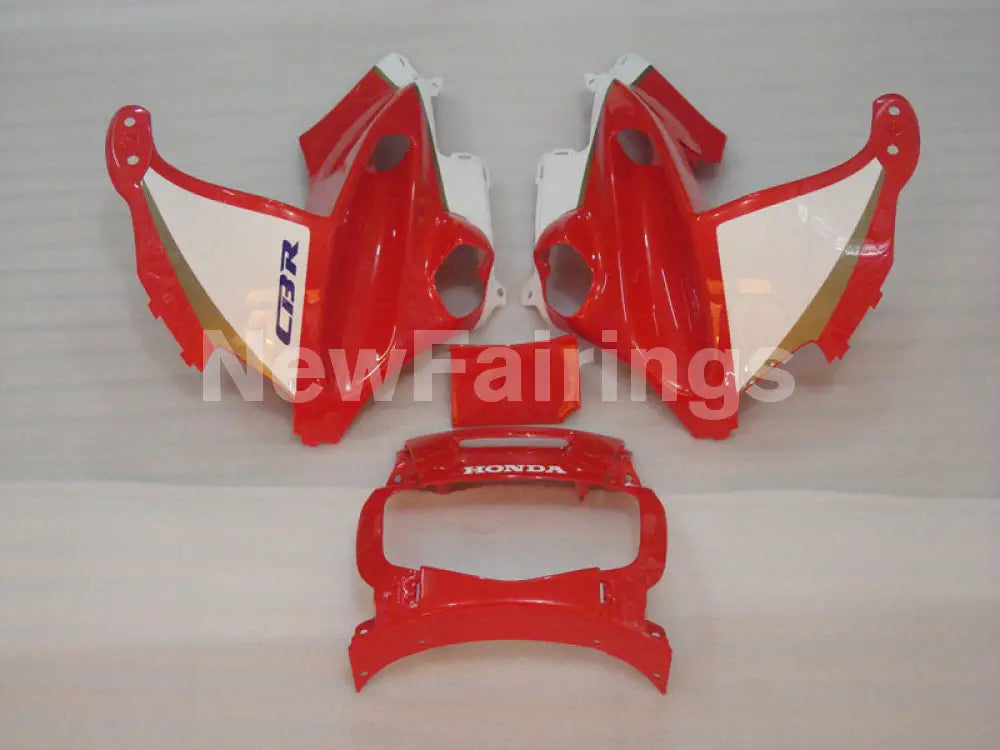 Red and White Factory Style - CBR600 F2 91-94 Fairing Kit -