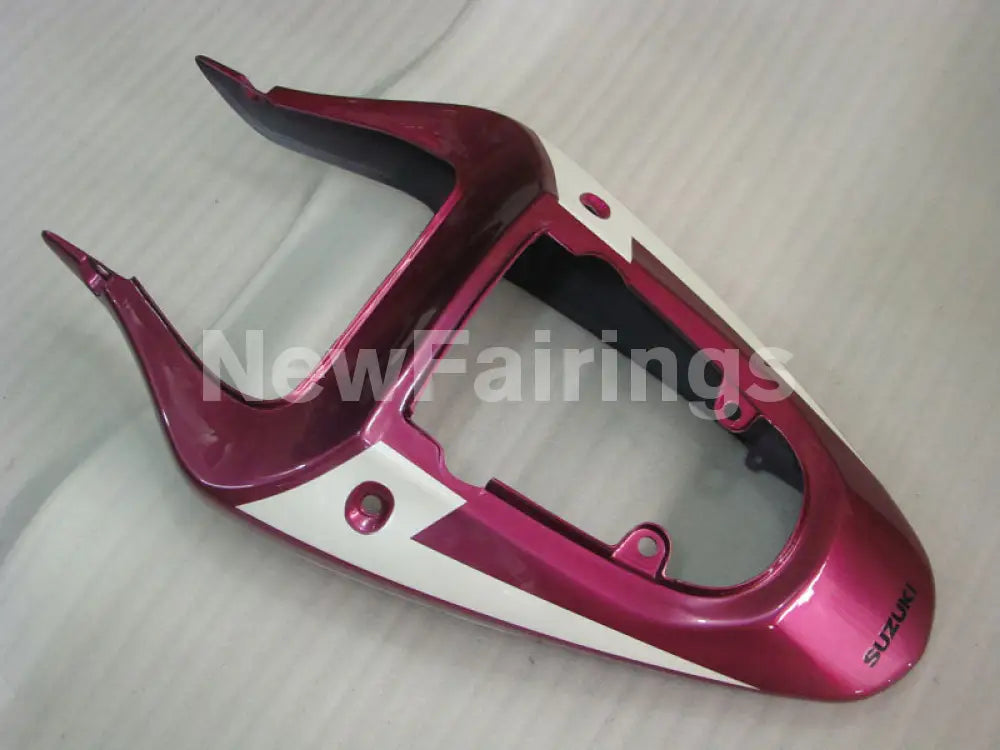 White and Purple Red Factory Style - GSX-R600 01-03 Fairing