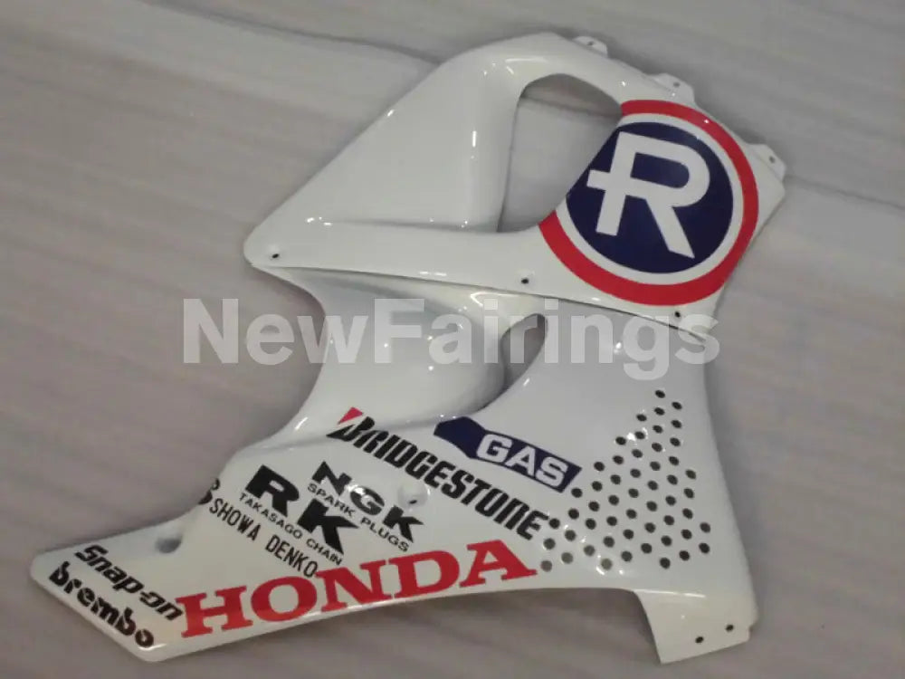 White with R Repsol - CBR 900 RR 94-95 Fairing Kit -