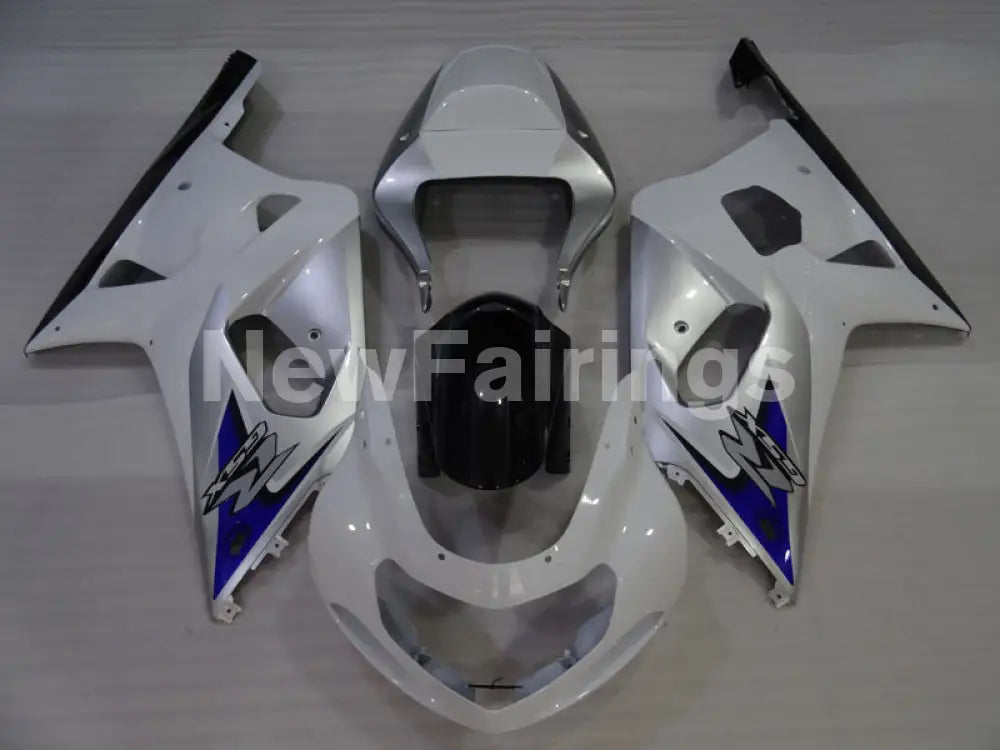 White Silver and Black Factory Style - GSX-R600 01-03