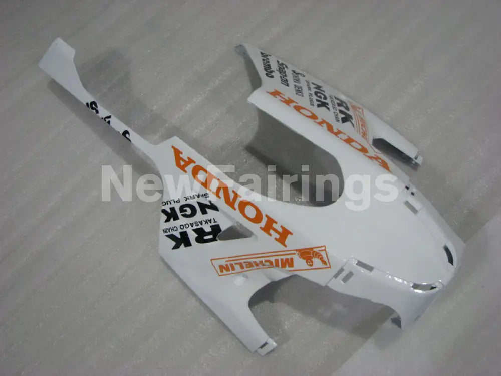 White and Silver Orange Repsol - CBR1000RR 08-11 Fairing Kit
