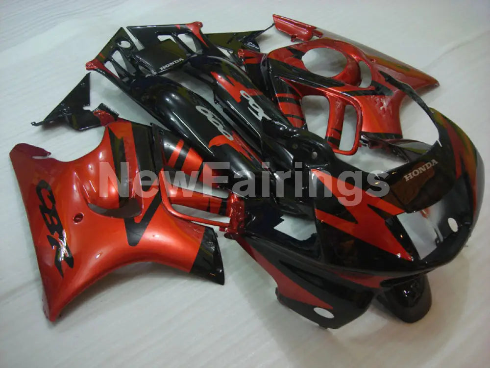 Wine Red and Black Factory Style - CBR600 F3 95-96 Fairing