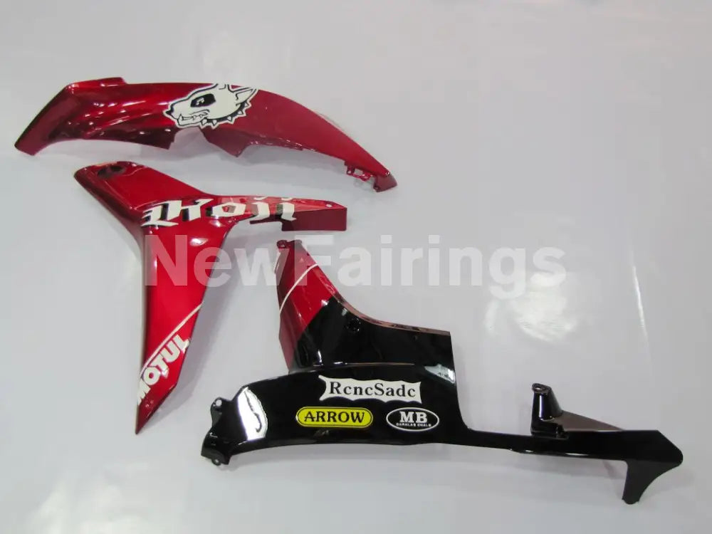 Wine Red and Black Factory Style - CBR600RR 07-08 Fairing