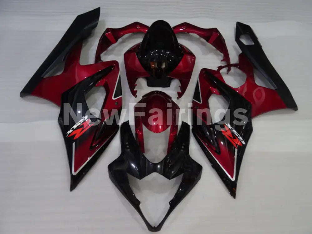 Wine Red and Black Factory Style - GSX - R1000 05 - 06