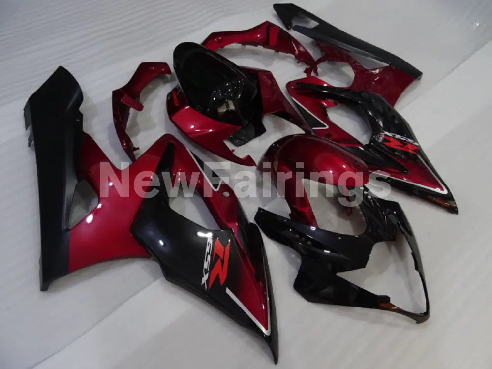 Wine Red and Black Factory Style - GSX - R1000 05 - 06