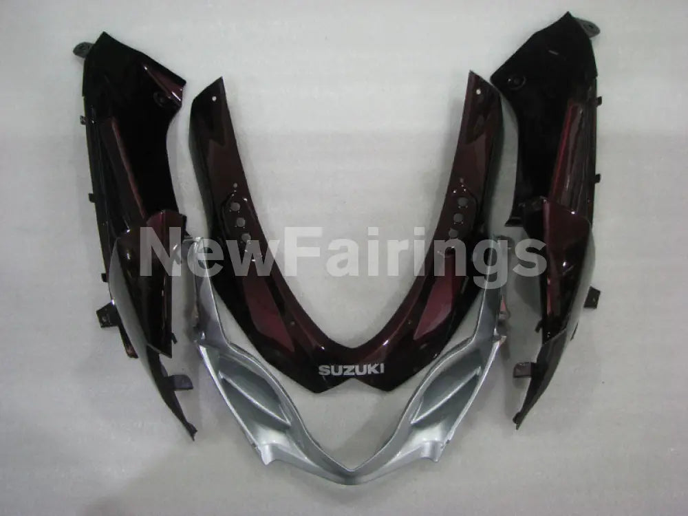 Wine Red and Black Silver Factory Style - GSX - R1000 09