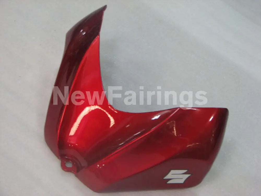 Wine Red and Black Silver Factory Style - GSX-R600 06-07