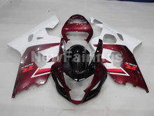 Load image into Gallery viewer, Wine Red and White Factory Style - GSX-R600 04-05 Fairing