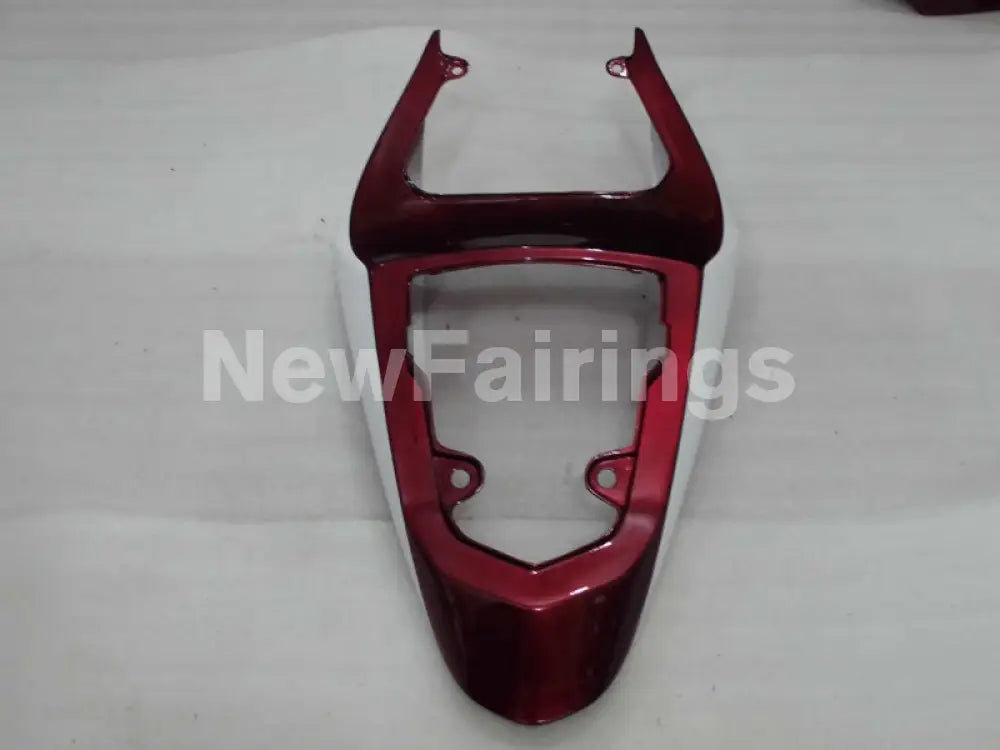Wine Red and White Factory Style - GSX-R600 04-05 Fairing