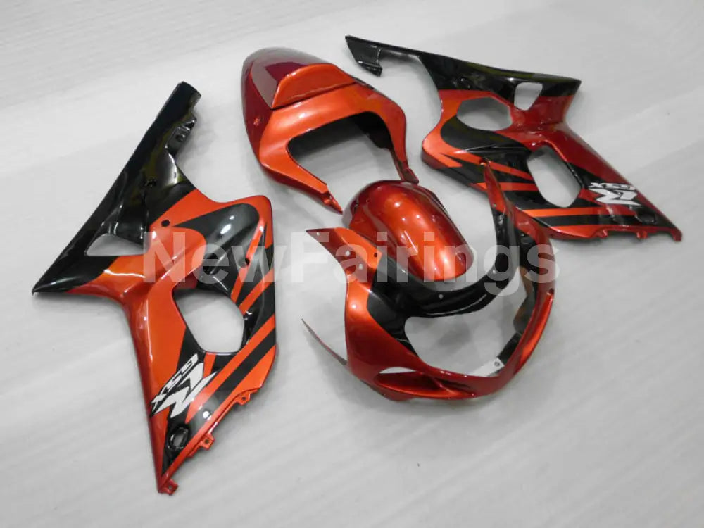Wine Red Black Factory Style - GSX - R1000 00 - 02 Fairing