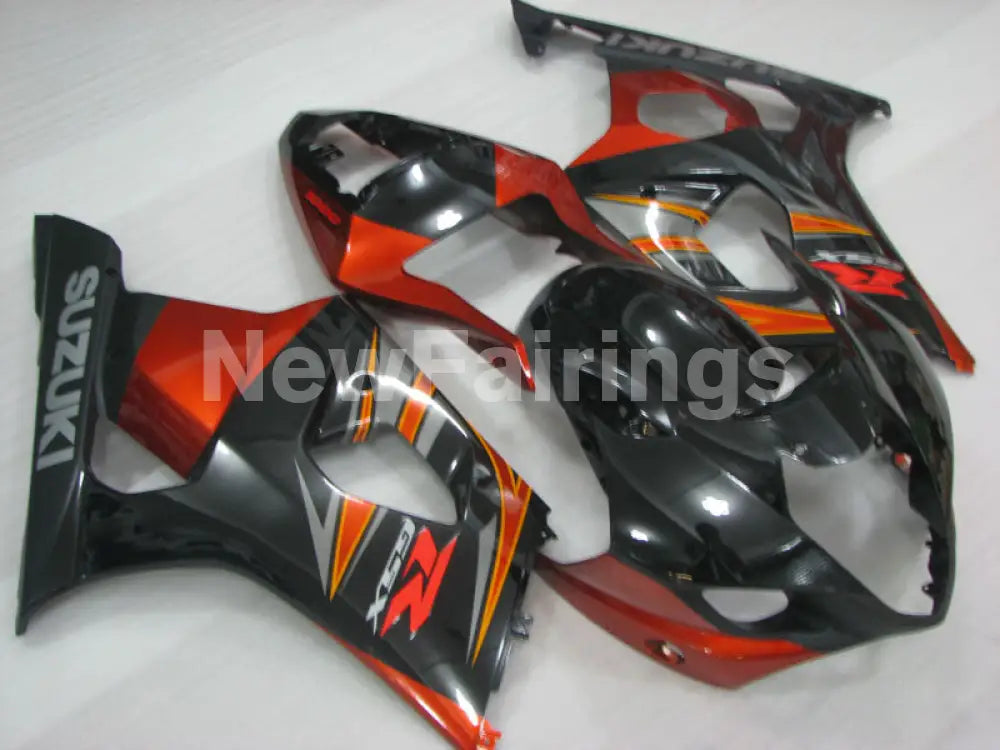 Wine Red Black Factory Style - GSX - R1000 03 - 04 Fairing