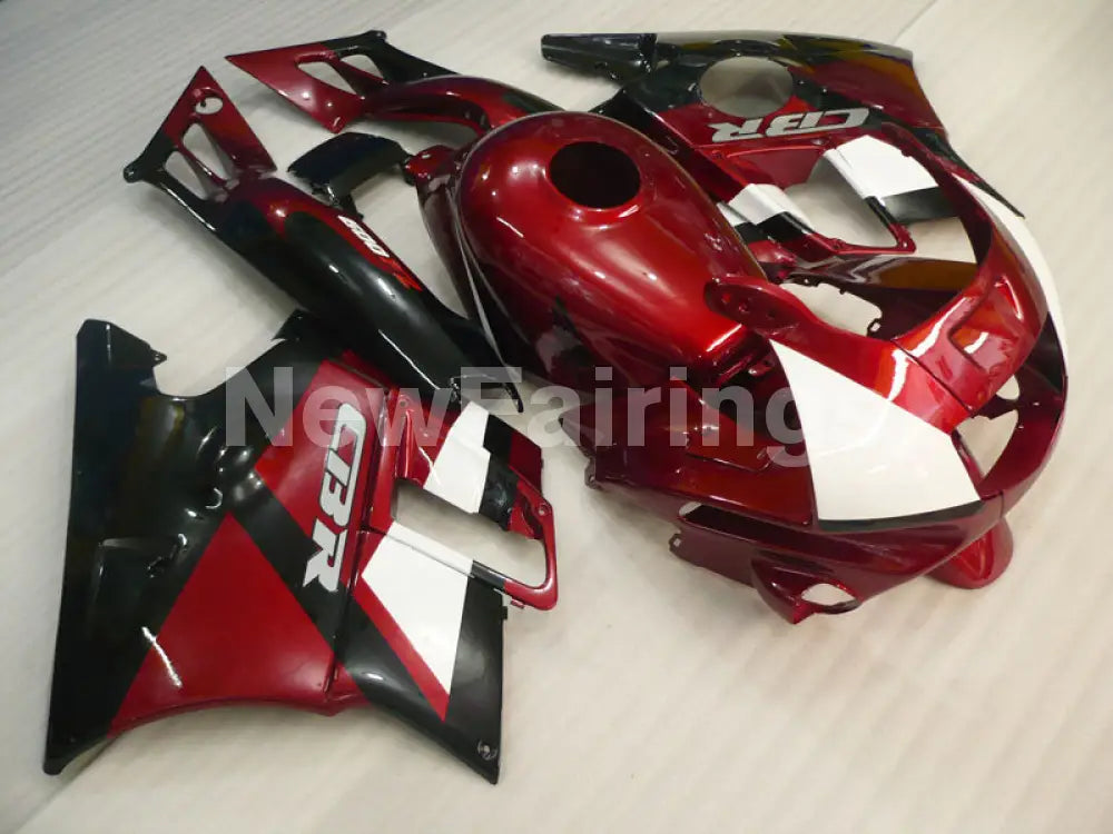 Wine Red and White Black Factory Style - CBR600 F2 91-94