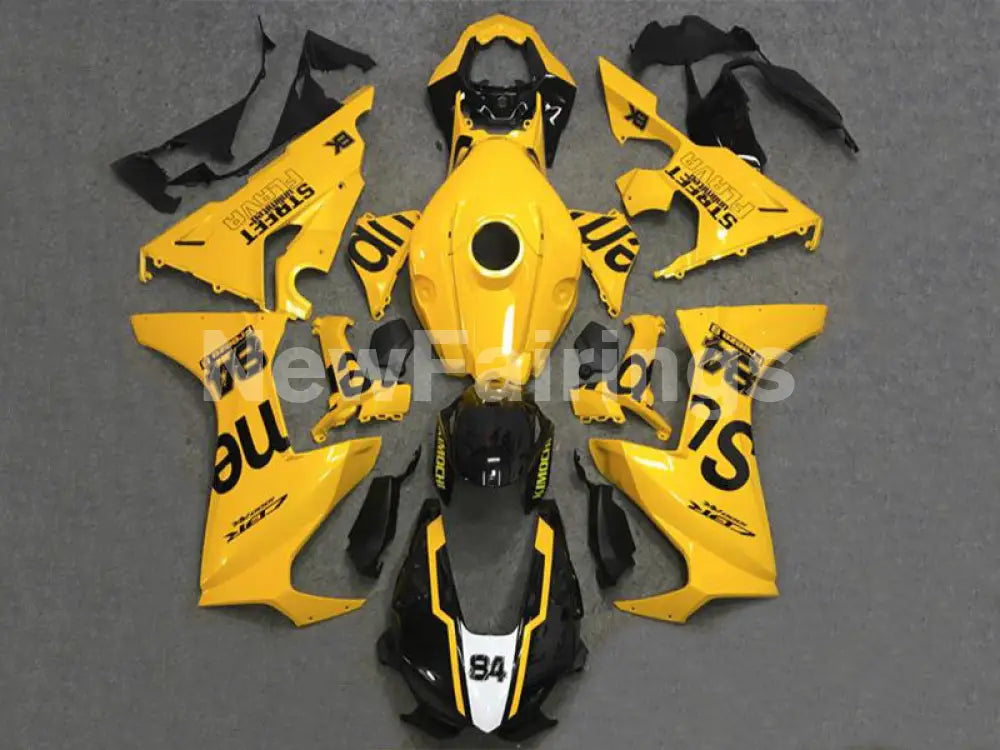 Yellow and Black Factory Style - CBR1000RR 17-23 Fairing Kit