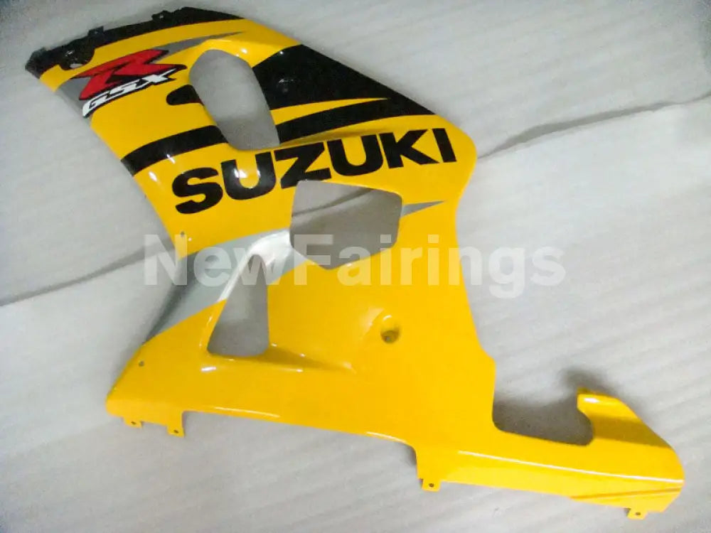 Yellow and Black Factory Style - GSX-R600 01-03 Fairing Kit