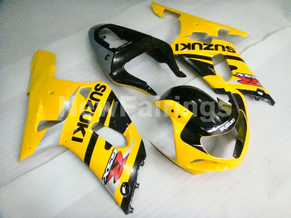 Yellow and Black Factory Style - GSX-R750 00-03 Fairing Kit